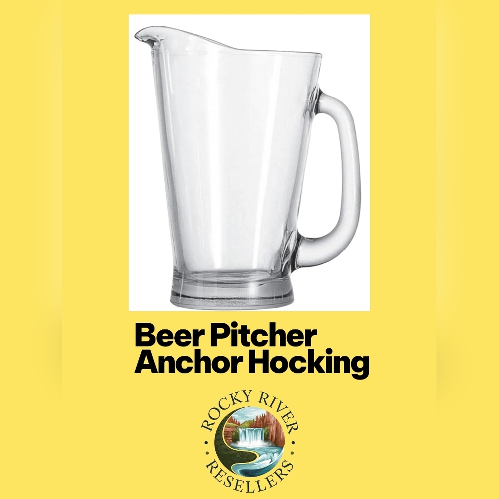 Glass Pitchers | 55 Oz. | Anchor Hocking | RRR BarWare I
